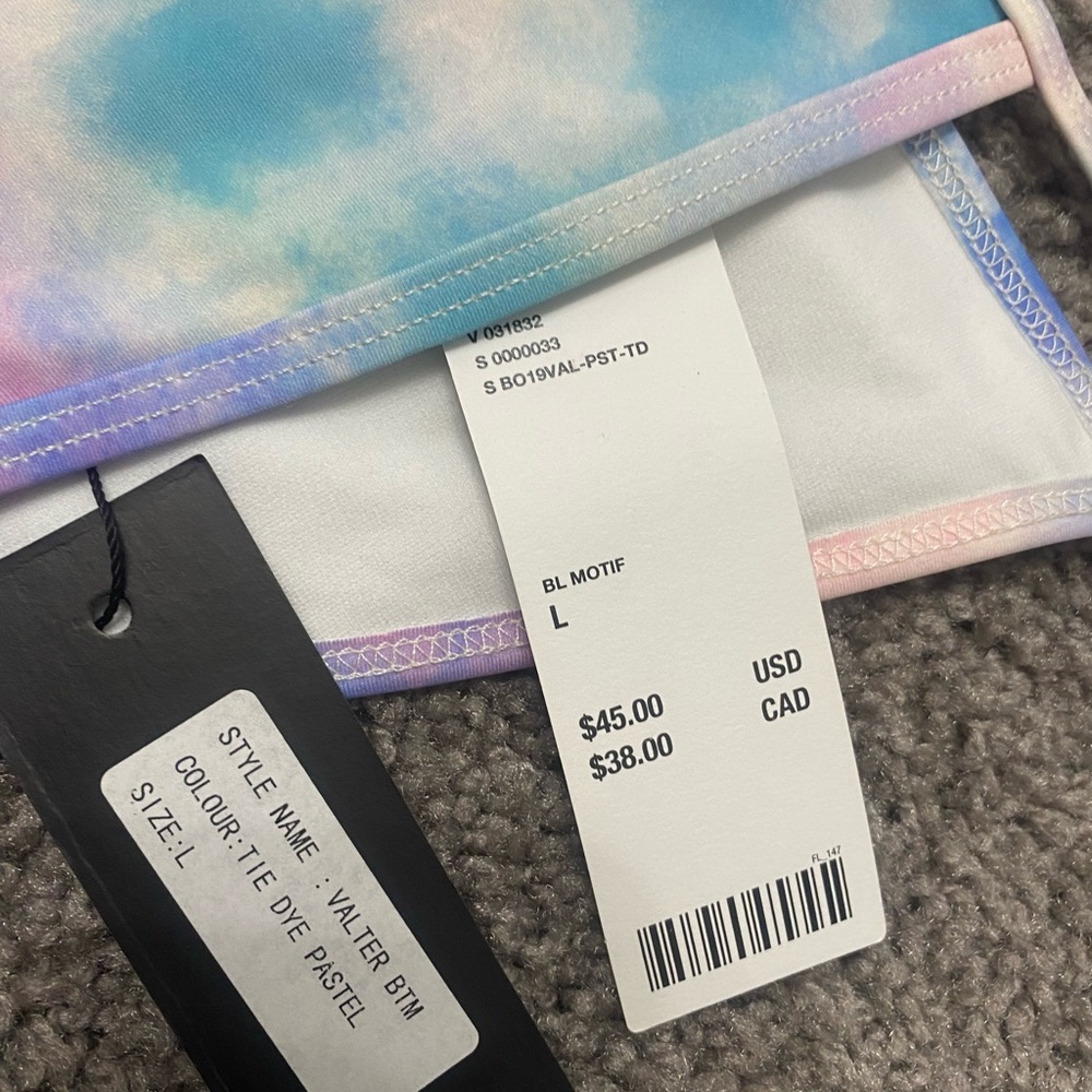 Motel pastel valter tie dye bikini set - Picture 5 of 5